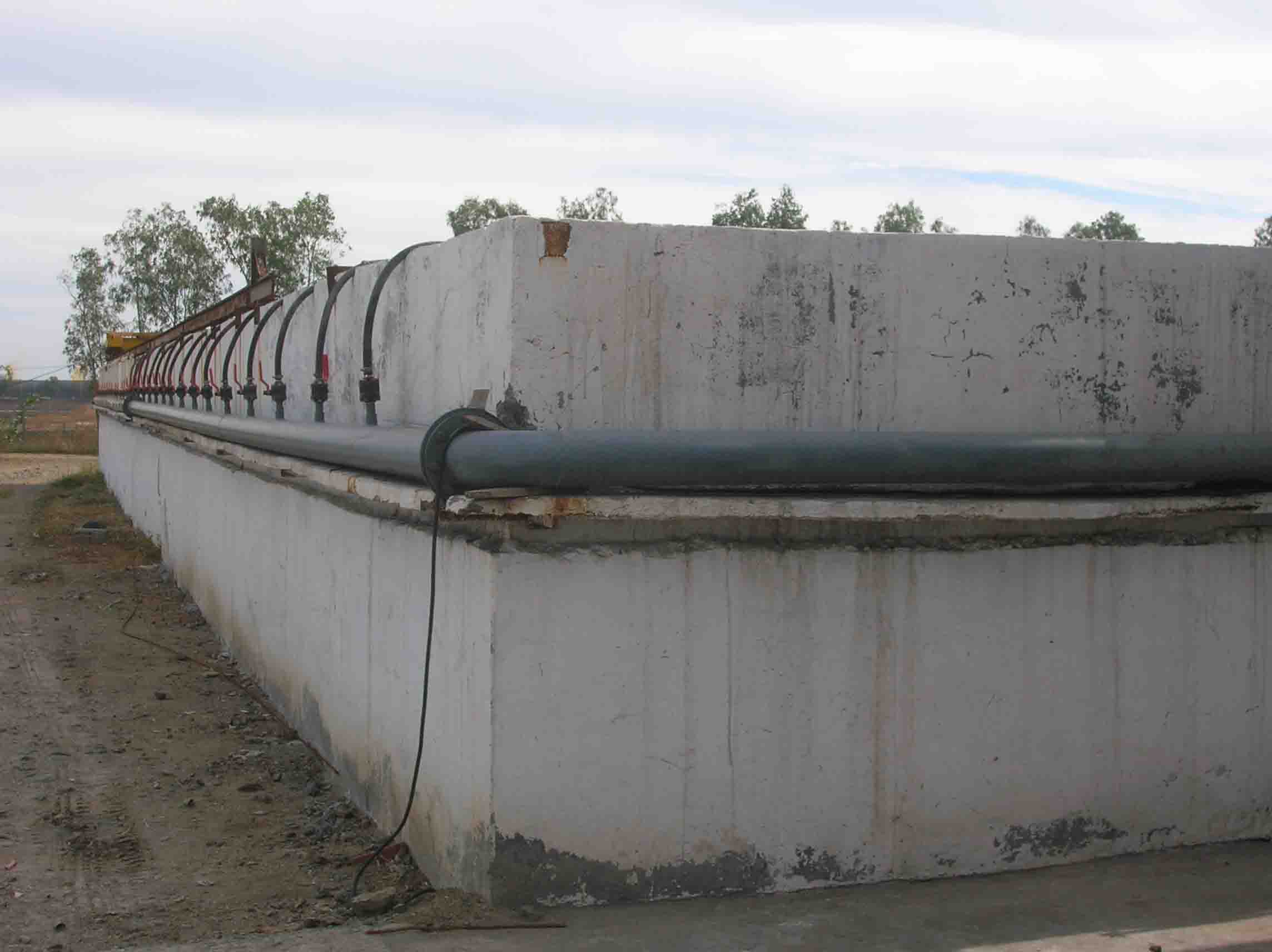 Defused aeration system